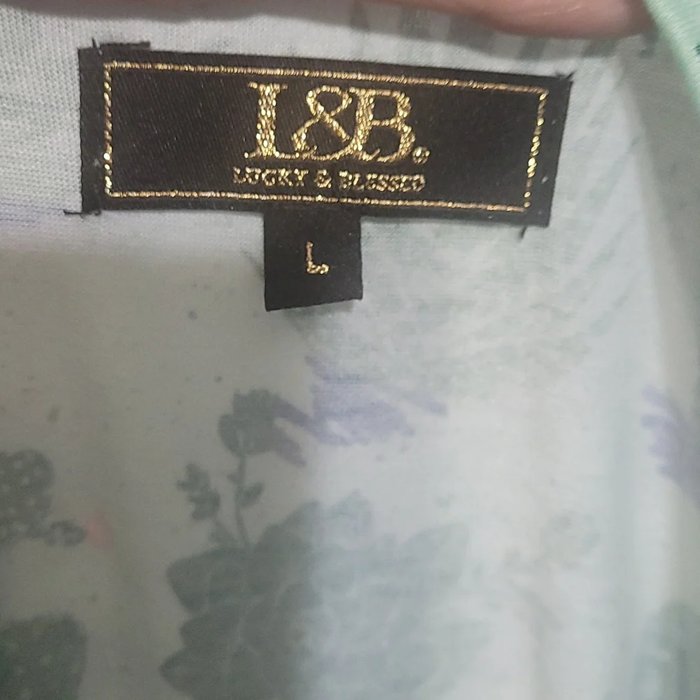 L&B Western Cactus LS top - Picture 4 of 4